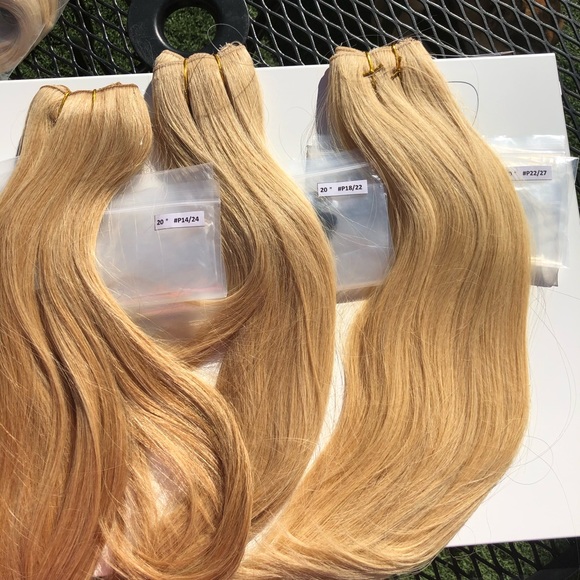 Accessories - Mixed Blonde Colors - Hidden Headband Extensions